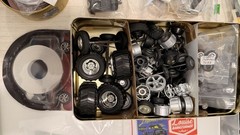 Diecast Model Car Repair Accessories: Decals, Axles, Car Kits, Tires, Wheels.