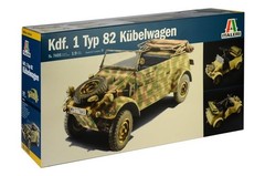 PLATZ italeri 1/9 WWII German Kubelwagen Type 82 plastic model