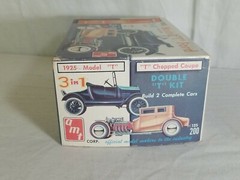 Vintage AMT 1925 Model T Ford Trophy Series Model Kit Junkyard Parts Built