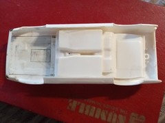 Eleanor 71 Ford Mustang AMT 1:25 Model Kit Body Slot Car Parts Pieces Junkyard