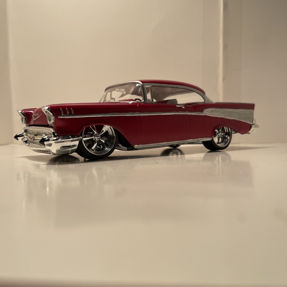 1957 Chevy Hardtop built model cars 1/25