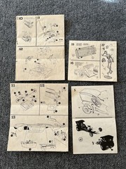 VTG Model Car Kit Instructions Directions Lot (25+) Monogram AMT Ertl Jo-Han
