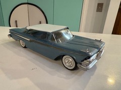 1959 Edsel Corsair Hardtop Original Blue Dealer Promo Model Car