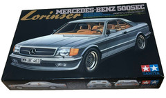 Tamiya Mercedes-Benz 500SEC Lorinser 1/24 Scale Plastic Model Kit Japan