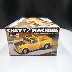 Vintage Chevy Luv Machine Custom Step Side Pick Up Model Revell Vintage 1977