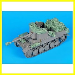 1/35 Scale Die-Cast Resin Model Assembled Kit Marder II / Sd.Kfz.131 Accessor…