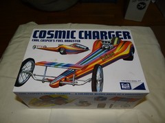 MPC Cosmic Charger 826 1/25 Model Kit New Unbuilt Bags Sealed Dragster Casper’s