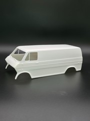 1973-74′ Ford E-100 Econoline Van 1/25th Scale Resin Cast Model Kit Cast By RCRC