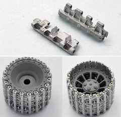 R Model 1/35 CQ35001M Metal Track For WWII German Tiger Tank Early type