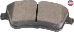 cciyu D872 D873 Front & Rear Semi-Metallic Disc Brake Pads Kit For