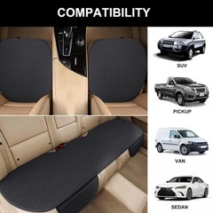 2PCS Car Seat Covers Cushion Pad Breathable Anti Slip Auto Seat Protector Pad