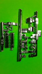 AMT Ford C900 COE 1/25 534 motor engine gas chrome valve cover rig semi truck