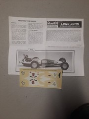 Monogram 1:24 Scale Model Car Kit Open Box All Parts In Unopened Bags
