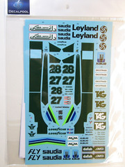 Decalpool 1/20 Williams FW07 Alan Jones Decal Sheet DP251 for Tamiya Kit