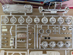 L@@K! *RARE ORIGINAL VINTAGE AMT 1962 THUNDERBIRD CV KIT **COMPLETE *SUPER NICE!