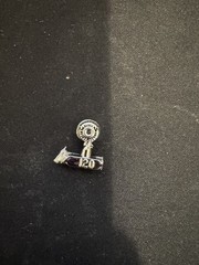 MPC 983 Warlock Dodge Stepside Pickup Parts Kit Bash Chrome Engine Part #120