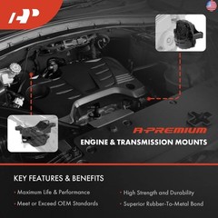 A-Premium 4PCS Engine Motor Mount and Transmission Mount Set [Automatic