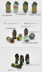 TomyTec Little Armory 1/12 LD046 GRENADE SET Model Kit