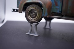 Model Car Show Wheel Car Stands