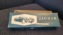 Vintage EMPTY BOX ACE No. 25R, Jaguar Xk120 Wood Model Kit