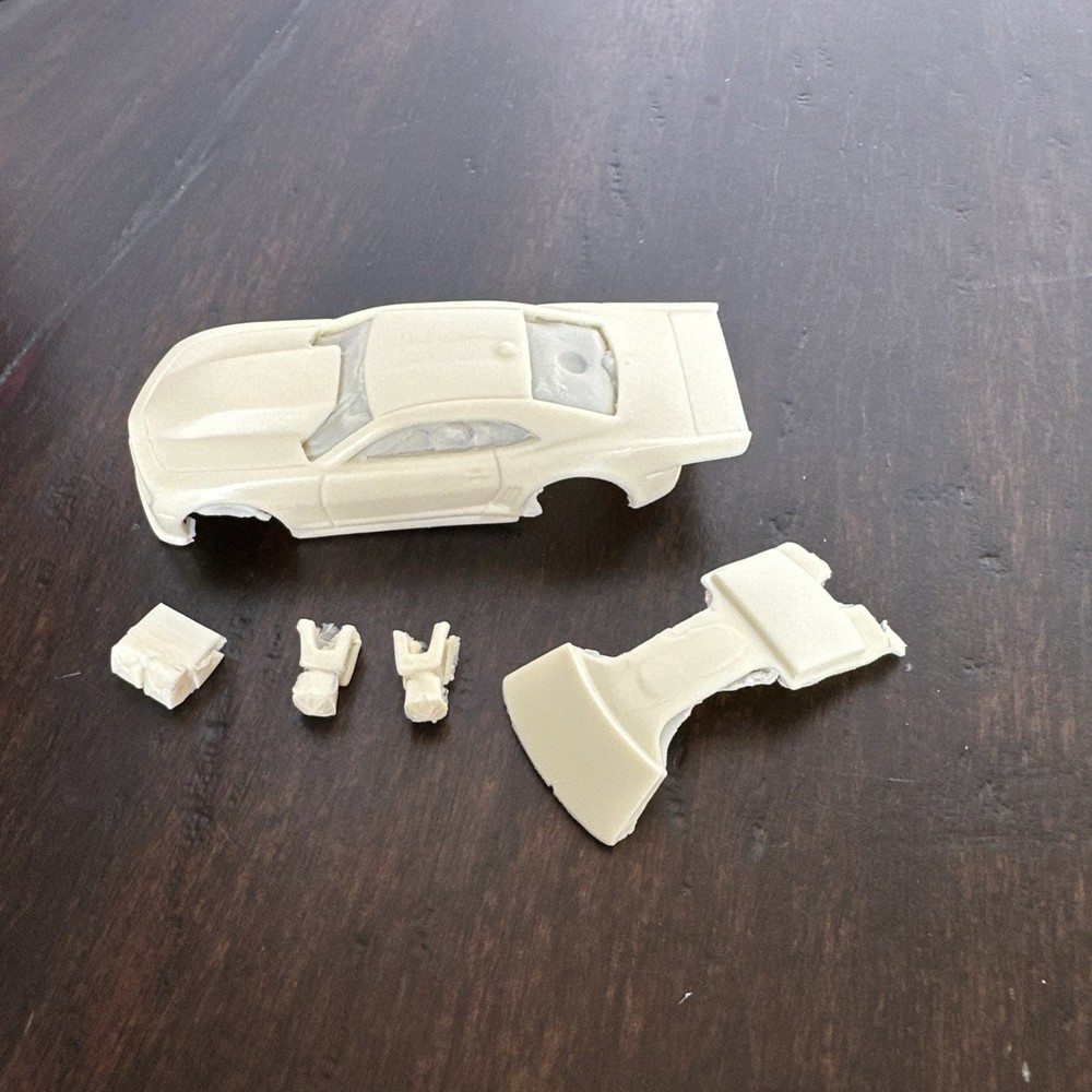 Jimmy Flintstone Chevy Camaro Outlaw Resin HO Slot Car Body