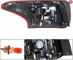Silscvtt Passenger Side Outer Tail Light Assembly Replacement for Outlander