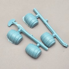 Revell 1/48 1956 Ford Pick Up Truck Parts Kitbash Barrels
