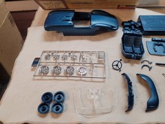 Monogram SCARAB CAN-AM RACER MODEL KIT FOR SLOT RACING Unbuilt 1/24