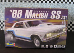 Chevy 1966 Malibu SS Drag Race Car 1:24 scale Revell/Monogram Kit Sealed