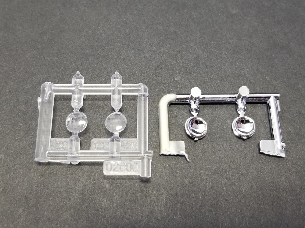 1970 Plymouth Cuda HEADLIGHTS from Revell 1:25 Model kit 70 HEAD LIGHTS