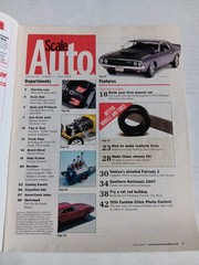Lot of 5 – 2008 Vintage Scale Auto Enthusiast Magazines – Muscle Car, Cobra