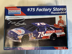 Monogram 2466 #75 Factory Stores T-Bird Stock Car Parts Kit Bash #4