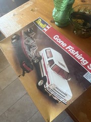 Revell Gone Fishing Set Model Kit #7242 for Dodge Ramcharger Boat