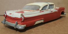 1955 FORD CROWN VICTORIA resin model, BUILT, but in need of restoration