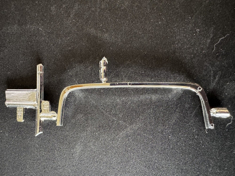 Monogram 58 Ford Thunderbird Parts Kit Bash Chrome Windshield Frame 40