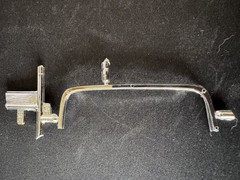 Monogram 58 Ford Thunderbird Parts Kit Bash Chrome Windshield Frame 40
