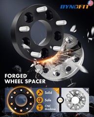 5×4.5 to 5×5 Wheel Adapters 4PCS for Je-ep Jk Wk Wj Xk Wheels on Tj Yj Kk Xj Mj