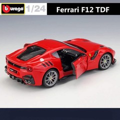 Bburago 1:24 Ferrari F12 TDF Diecast Alloy Sports Car Model – Premium Racing Car