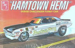 HAMTOWN HEMI Challenger NHRA DRAG 1/18th Waterslide Decals BLACK CAR ONLY