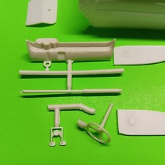 Spirit of 57 1957 Chevy Bel Air 1/25 MPC Gasser Body Interior Tub Bucket Seats