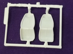 1956 Chevrolet Bel Air BUCKET SEATS for Monogram Revell 1:24 Model Kit 56 Chevy