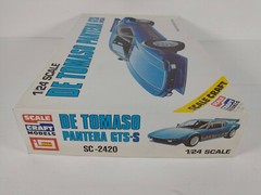 De Tomaso Pantera GTS Scale Craft IMAI 1:24 Model Kit # SC-2420 Sealed Parts