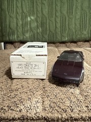 1993 Corvette ZR1 promo AMT/ERTL Black Rose Metallic #6610