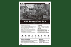 Hobby boss 82459 1/35 Model Kit Truck w/Bofors 40mm Machinegun