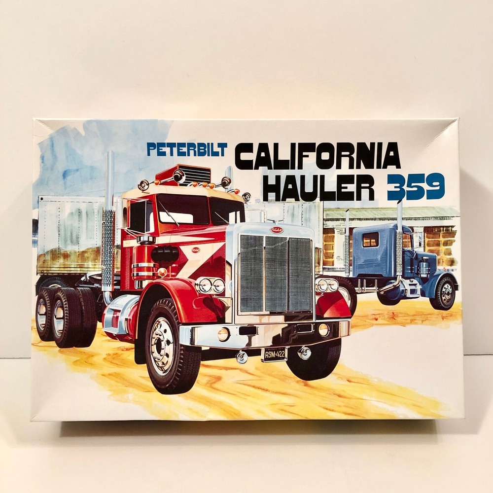 AMT 1:25 Peterbilt California Hauler 359 Semi Truck Model Kit #AMT866/06