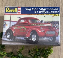 Revell Big John Mazmanian 41 Willys Gasser Model Car Kit 85-2350 ~ NEW Sealed