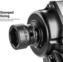Stubby Impact Socket Set (3/8″ Drive/Metric Set)