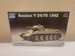 TRUMPETER 07206 Military Model 1/72 Russian T-34/76 1942 Scale Hobby P7206