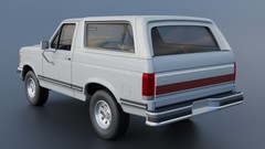 ABS-LIKE RESIN 3D PRINTED 1/25 1987 FORD BRONCO FULL KIT