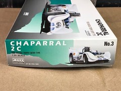 OPEN BOX ARII Japan 1:24 Model Kit #3 CHAPARRAL 2C 1965 NASSAU TROPHY ENTRY TYPE
